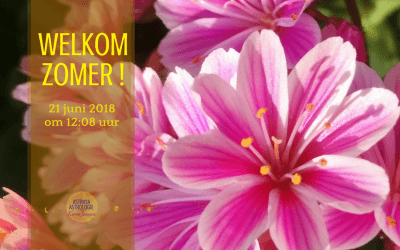 Welkom Zomer! Op 21 juni 2018